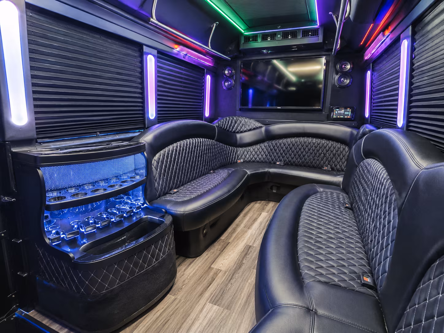 group transportation buses for newport news to richmond concert runs