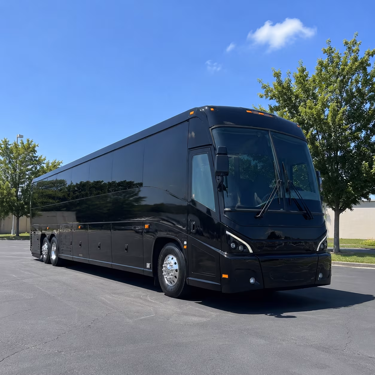 newport news 56 passenger charter bus
