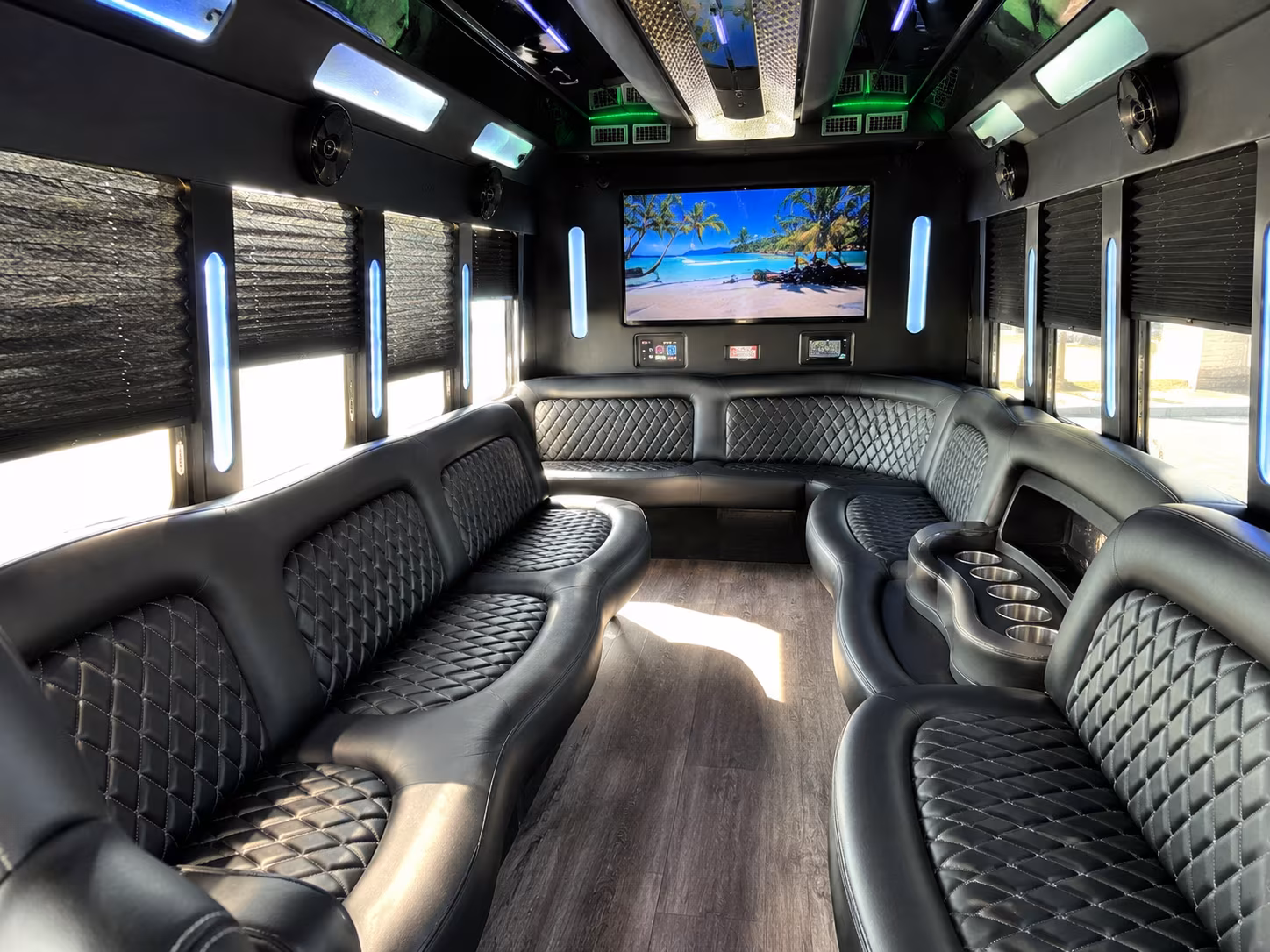 newport news concert party bus rental