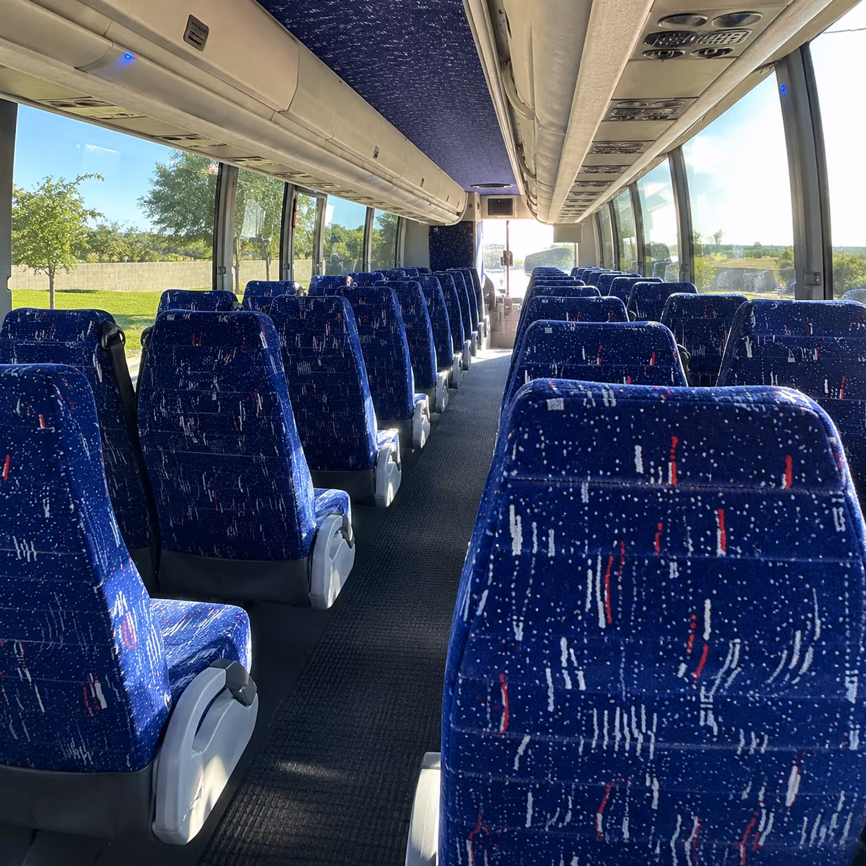 newport news event transportation onboard seating