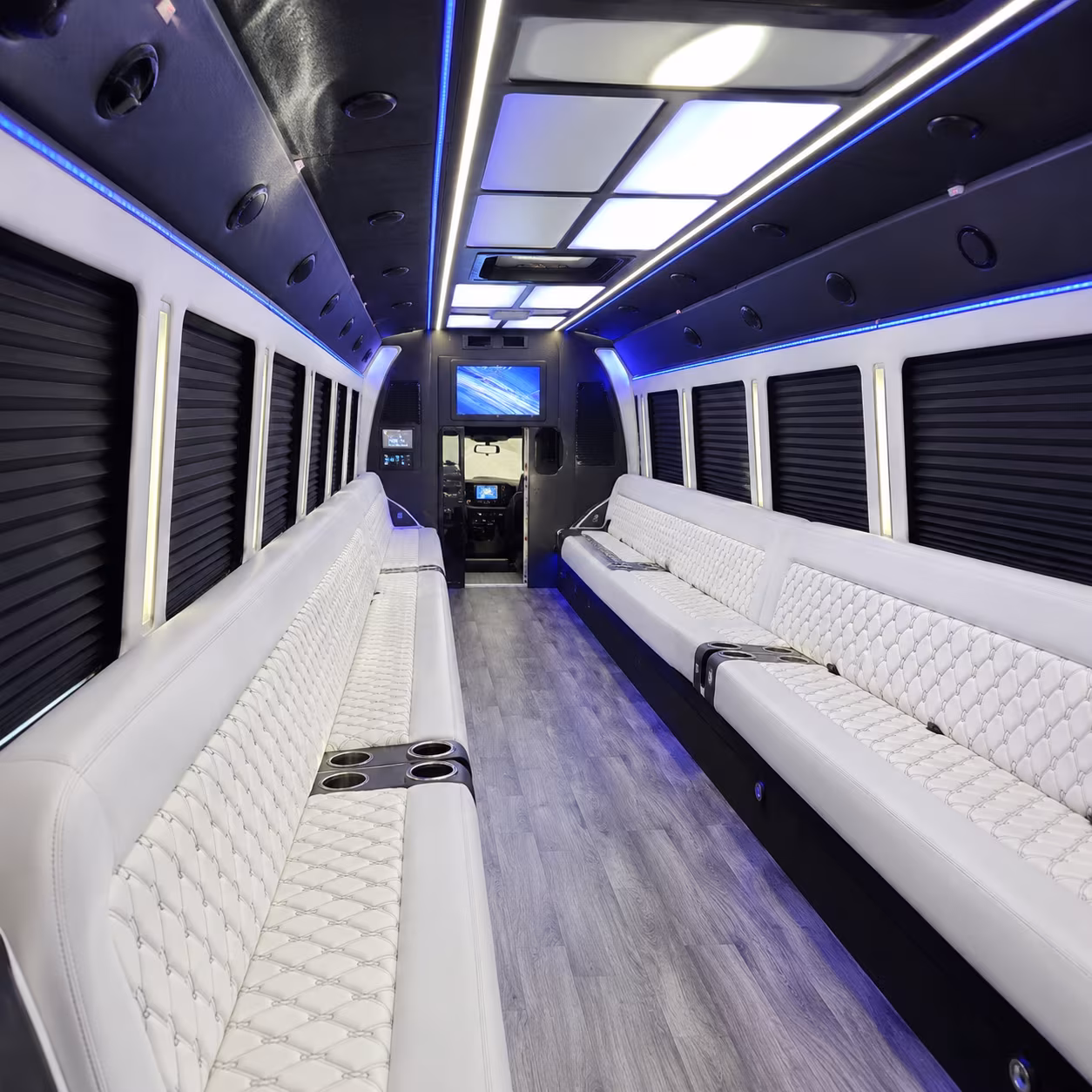 newport news holiday party bus rental