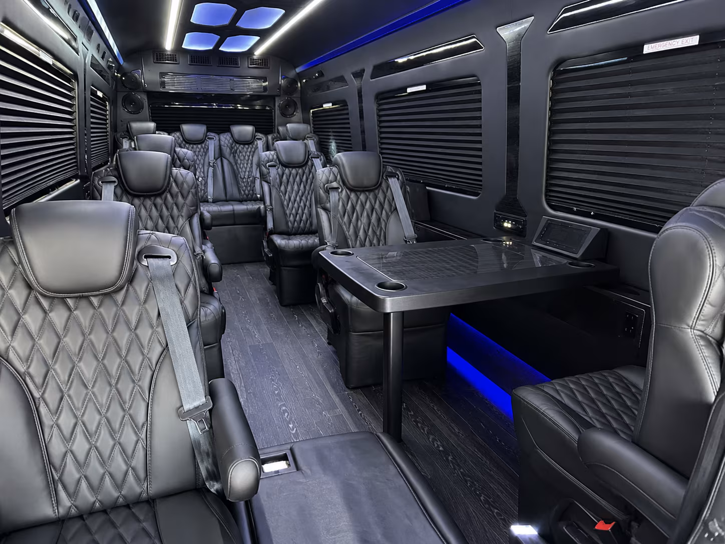 newport news sprinter van with driver interior
